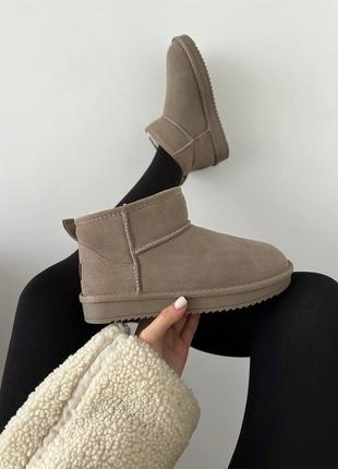 Женские угги ugg ultra mini sand suede