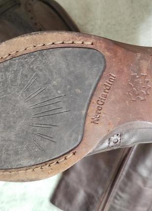 Кожаные сапоги размер 36 итальянские ботинки челси7 фото