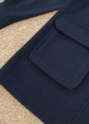 Темно синяя демисезонная карго рубашка пальто оверсайз от  f&f в размере л/xl↪️ uk 16-18 eur 44-4610 фото