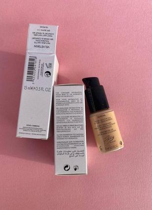 Тональний крем з spf30 dolce & gabbana velvetskin natural matte foundation тестер 15ml