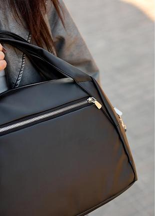 Женская спортивная сумка sambag vogue bkt черная