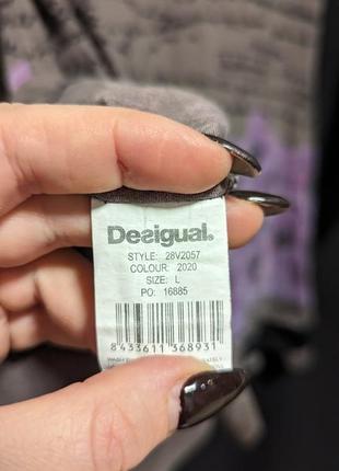 Платье desigual с принтом7 фото