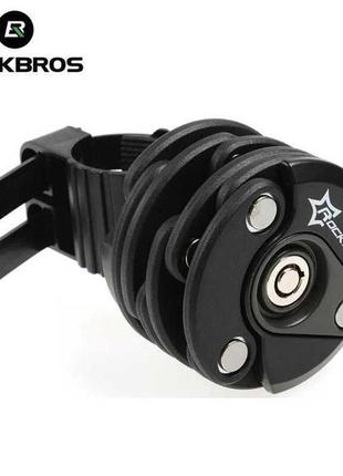 Сегментный замок rockbros wl798-bk черный (rb-wd798-2410)