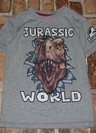 Футболка мальчику 7-8 лет дино george
