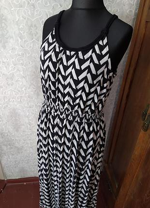 Трикотажна сукня довга