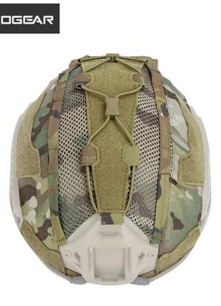Кавер idogear для тактического шлема с карманом для батареи размер m мультикам