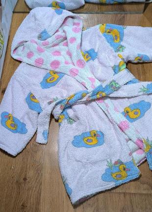 Дитячий махровий халат.