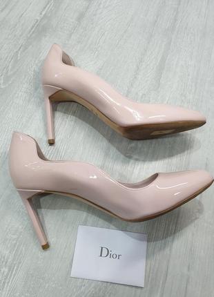 Лаковые туфли christian dior10 фото