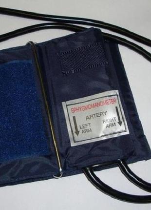 Манжета 22-32см з кільцем для механічних тонометрів microlife, gamma, longevita та інш. з двома трубками