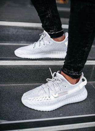 Кросівки adidas yeezy boost 350 з рефлективами