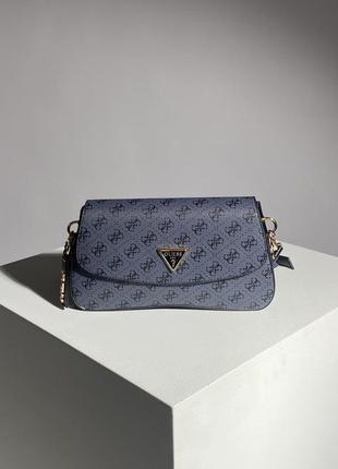 Сумка guess cordelia flap shoulder bag blue