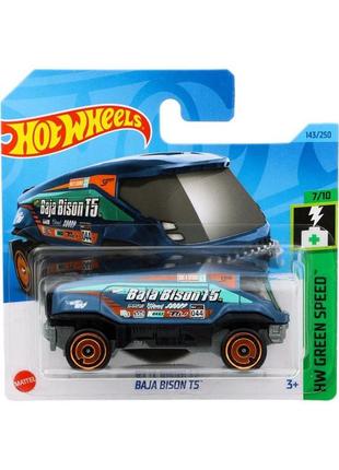 Машинка хот вілс 1:64 baja bison t5 колекція hw green speed hot wheels mattel hkg44