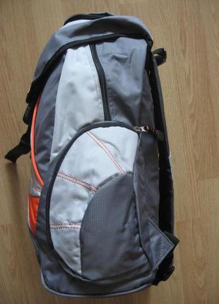 Підлітковий рюкзак olli (сіро-помаранчевий)3 фото