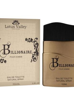 Billionaire lotus valley
туалетная вода мужская