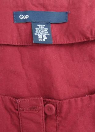 Блуза кофточка бордового цвета размер 442 фото