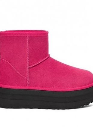 Ugg classic mini platform оригинал угг платформа розовые