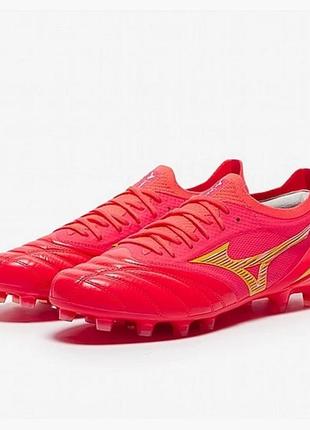 Бутси mizuno morelia neo iv beta made in japan fg red (арт. p1ga2340-64)7 фото