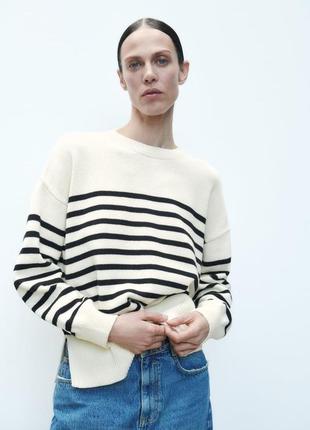 Светр тельняшка світер свитер зара zara s m