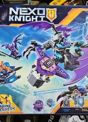 Дитячий конструктор jemlou nexo knights "літаюча горгулья" 335 деталей || конструктор для дітей