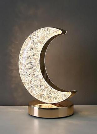 Декоративний світильник нічник світлодіодний usb "moon''/ дитячий світильник-нічник з регулюванням яскравості4 фото