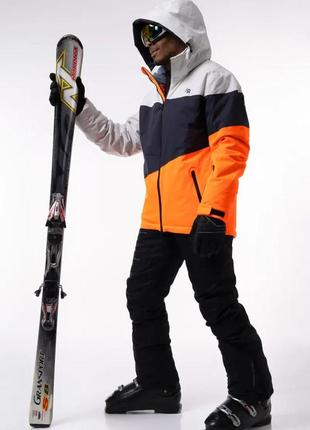 Горнолыжная куртка мужская freever af 21721 оранжевая5 фото