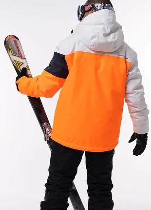 Горнолыжная куртка мужская freever af 21721 оранжевая7 фото