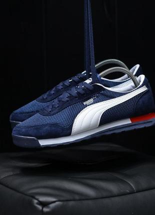 Кроссовки мужские puma jogger, синие, пума джоггер, кросівки, мужская обувь
