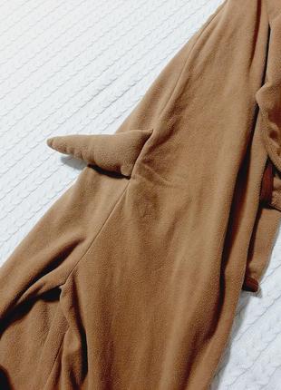Тёплая флисовая пижама кигуруми слип6 фото