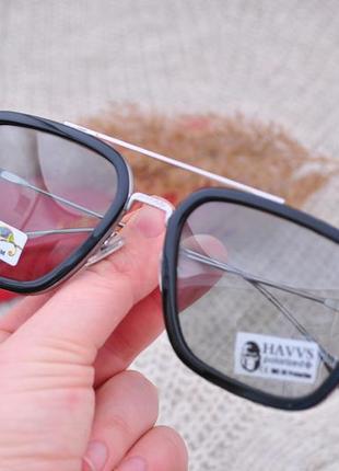 Стильные большие  очки havvs polarized unisex6 фото