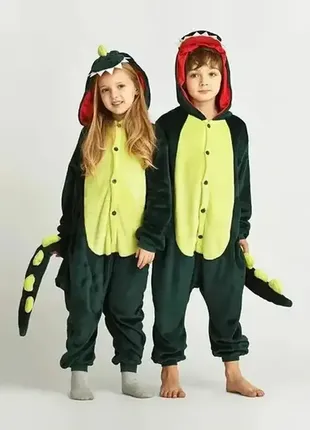 Кігурумі зелений дракон