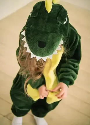 Кигуруми зеленый дракон 5