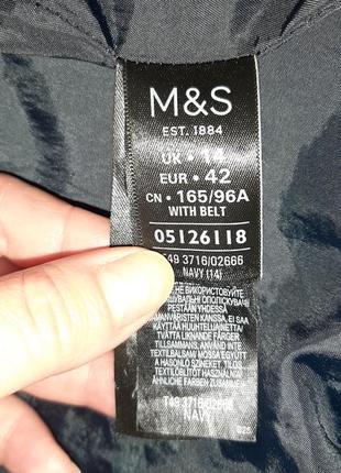 Шикарное стеганное пальто m&s💥8 фото