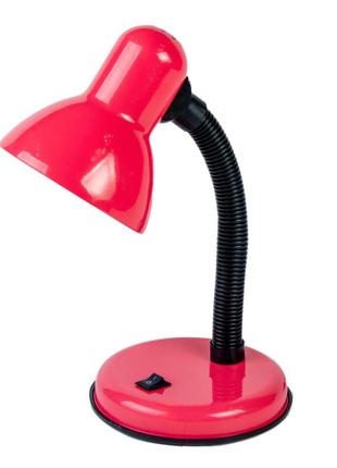 Офісна настільна лампа, світильник учнівський червоний sunlight 203b