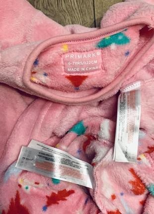 Костюм из двух предметов новогодняя пижама из двустороннего велсофта новогодняя ёлочка 🎄 primark3 фото