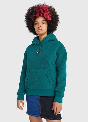 Фліска tommy jeans center badge fleece