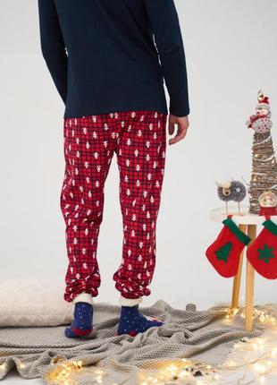 Мужской комплект со штанами - merry christmas - family look для семьи размер m8 фото