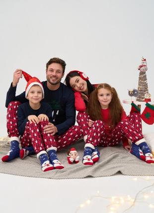 Мужской комплект со штанами - merry christmas - family look для семьи размер m3 фото