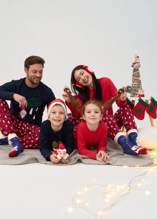 Мужской комплект со штанами - merry christmas - family look для семьи размер m9 фото
