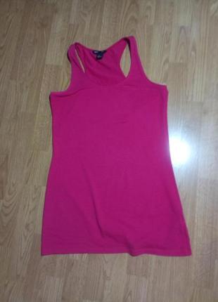 Майка длинная  яркая база