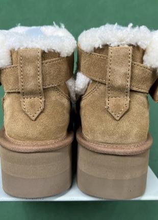 Трендові ugg/уггі з ремінцем3 фото