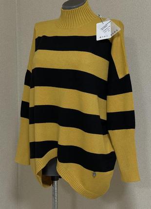 Эффектный,яркий,модный ассиметричный свитер-балахон,оверсайз6 фото