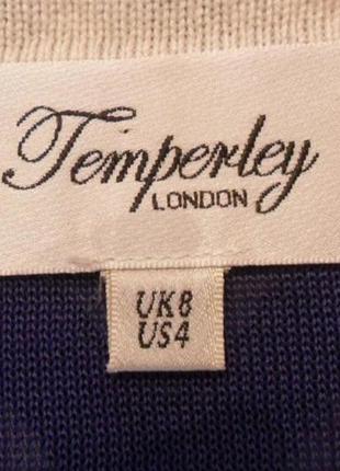 Синя сукня кашемір з шовком temperley london3 фото