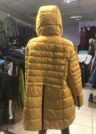 Теплая курточка большой размер3 фото