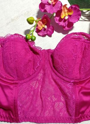 Широкий корсетний бра