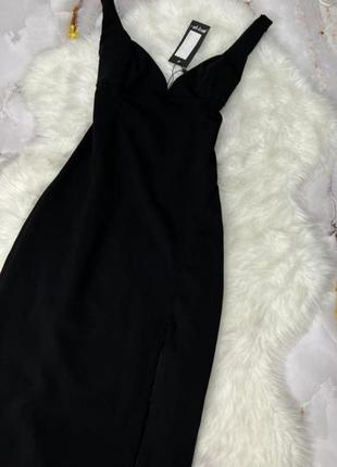Чорна сукня з вирізом nastygal2 фото