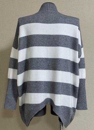Ефектний, яскравий,модний асиметричний светр-балахон, оверсайз8 фото