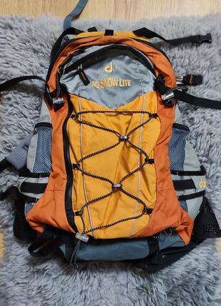 Спортивний туристичний рюкзак deuter ac snow lite 24l1 фото