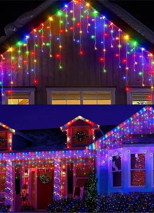 Гірлянда  занавіс  світлодіодна світильник звисаюча  4,40 м