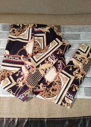 Лосины принт интересные