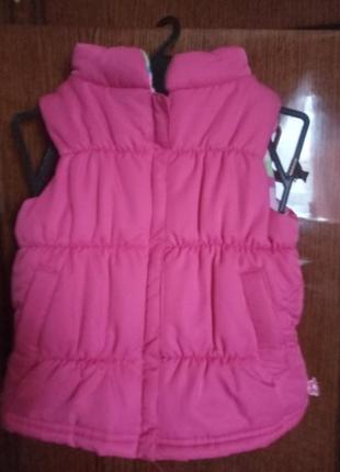 Жилетка малышам-легкая и теплая